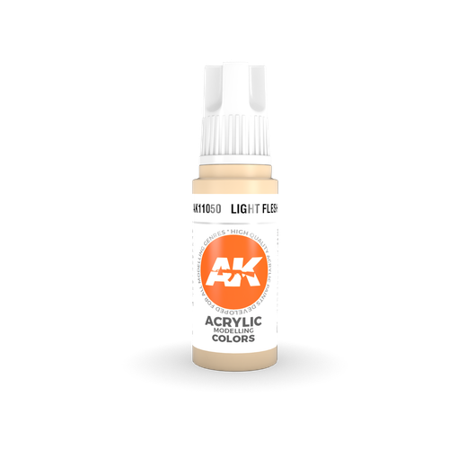 AK Interactive Paint 3rd Generation Acrylic Paints Skin Flesh & Pink Colours - Picture 5 of 56
