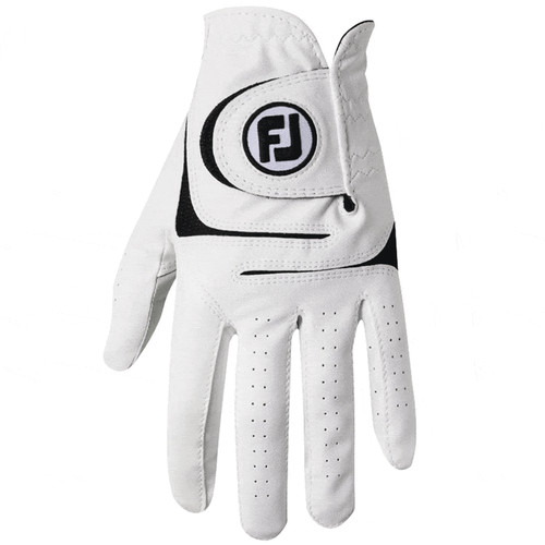 FOOTJOY WEATHERSOF MENS ALL WEATHER GOLF GLOVES CLUB LEFT HAND / WHITE UK - Picture 10 of 14