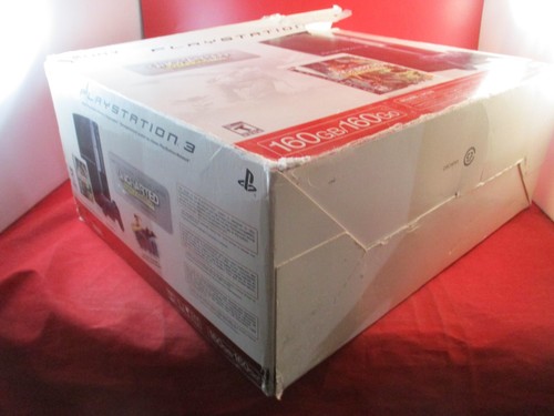 PS3 Uncharted Drake's Fortune Console Bundle EMPTY Box (no system) **DAMAGED** - Picture 10 of 17