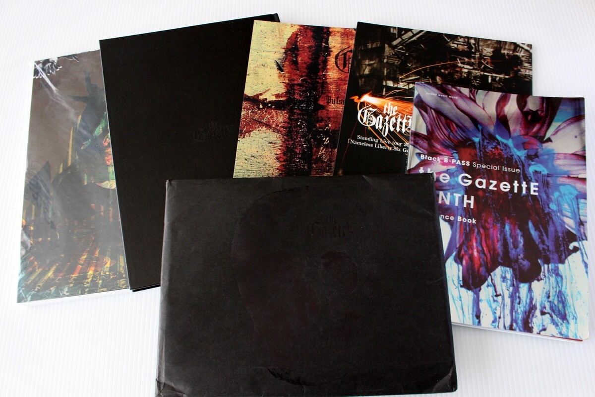 AK gazette  エーケー　ガゼット　AKIHABARA  6冊セット the GazettE】ART BOOK
