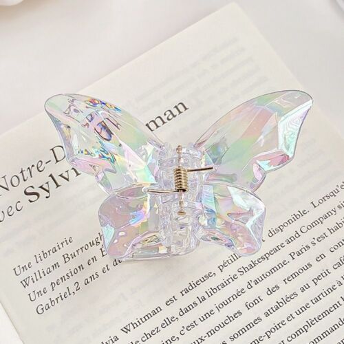 Gradient Hair Clip Matte Barrette New Butterfly Hair Claw Clip Women - Picture 31 of 32