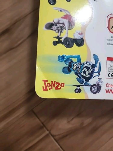 Rat Fink Rat-A-Tude Pose em Figure w/Skateboard 2000 Sideshow Toys Ed Roth - Bild 12 von 12