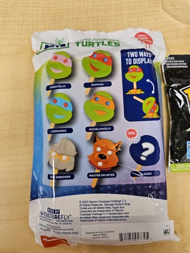 Leonardo Teenage Mutant Ninja Turltes Culturefly Meltz w free Donatello BittyPop - Picture 5 of 18