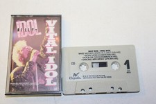 Billy Idol Vital Idol Audio Cassette Classic Rock 1987 Chrysalis Records