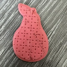 Pear Unmounted Rubber Stamp