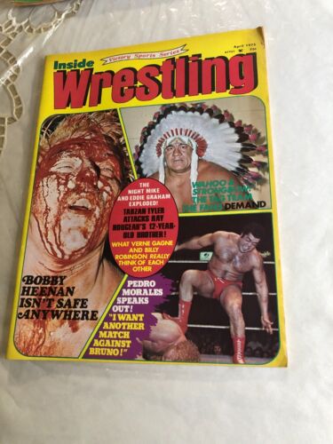 INSIDE WRESTLING-46 ISSUES FROM THE 1980'S AND 1970'S - Picture 9 of 24