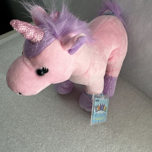 Webkinz Pink Ribbon Unicorn New w Sealed Tag with Code NWT HM469 Rare - Picture 6 of 12