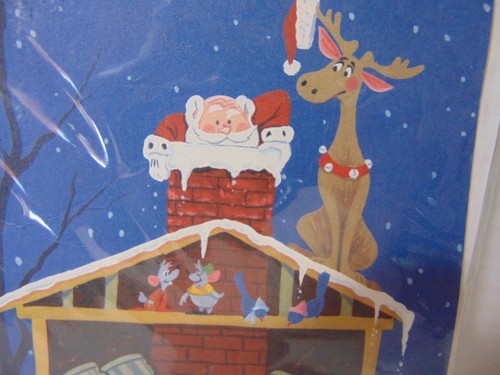 WDW Nostalgic Christmas Card Spectacle of Pins 2002 Mickey Christmas Chimney Pin - Picture 3 of 8