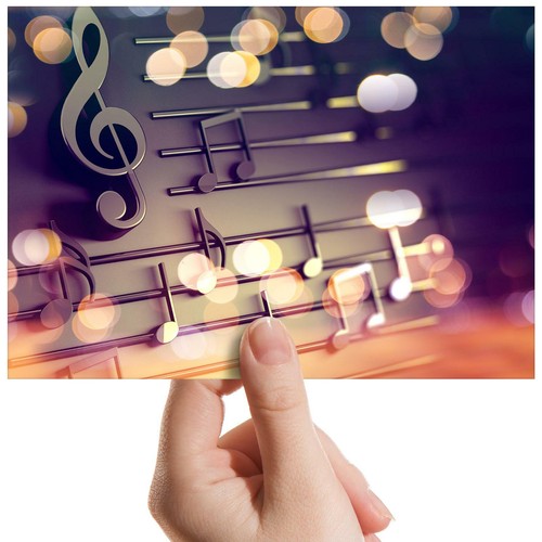 Musical Notes Perfect Sound Small Photograph 6" x 4" Art Print Photo Gift #16485