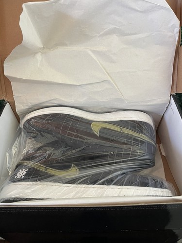 OG 2008 Air Jordan 1 Retro Barons Away Youth Gr. 6,5 327048-012 Authentic Flight - Bild 11 von 15