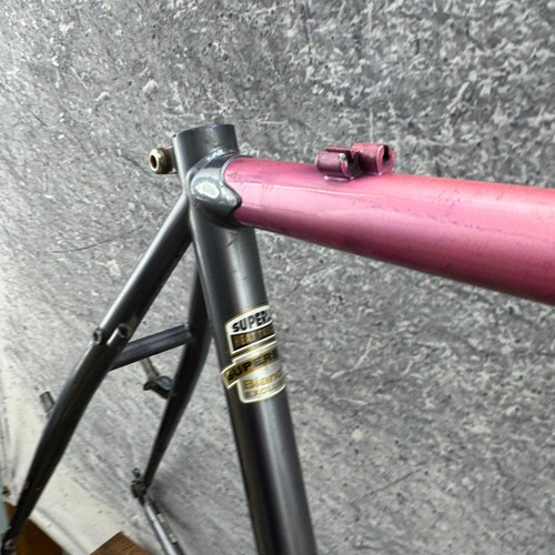 Juego de cuadro vintage Bianchi Peregrine 19 pulgadas con orejetas años 90 MTB 26 Café Mountain CRMO - Imagen 15 de 17