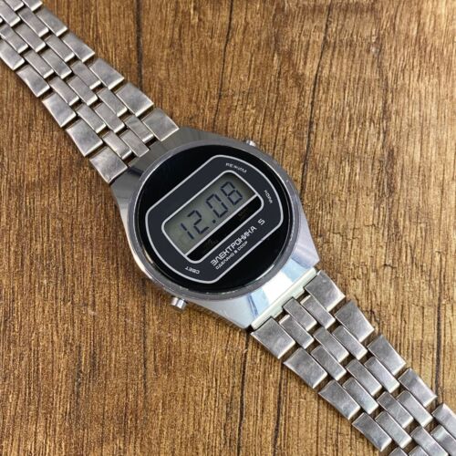 Elektronika 5 LCD Digital vintage quartz Soviet Era mens watch 80s USSR - Picture 19 of 22