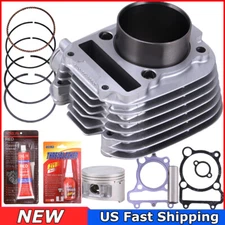 For Yamaha XT225 TTR225 TTR230 Top End Rebuild Kit Cylinder Piston Rings Gaskets