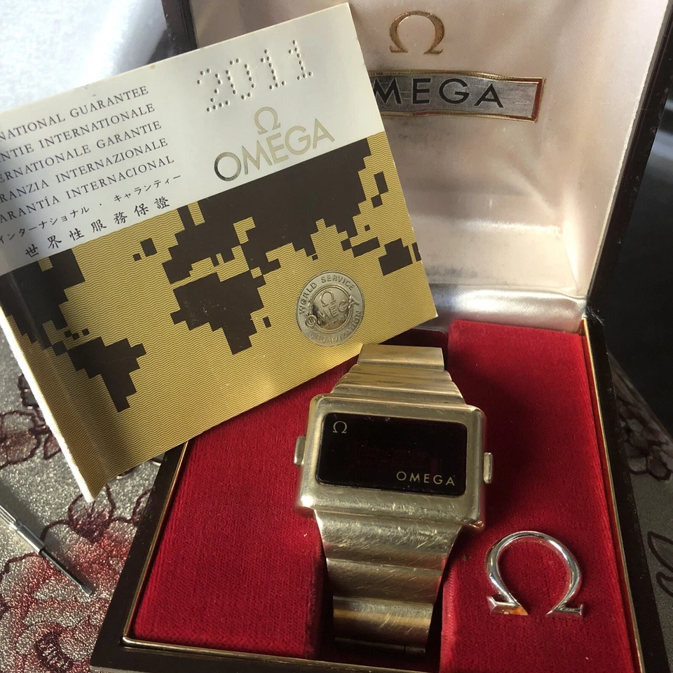 OMEGA 1601 - TC2 Time Computer ref.196.0039 - Reloj Digital Hombre ~1974