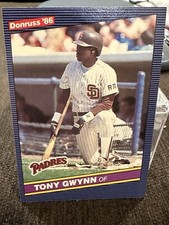 Tony Gwynn 1986 Donruss #112 MLB Baseball Card Padres HOF