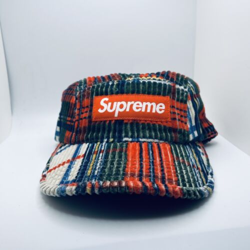 Supreme Aquascutum Club Check Scarf & Featherweight Wool Camp Cap