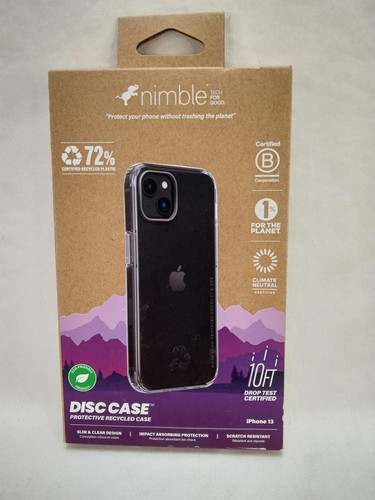 Funda ágil para Apple iPhone 13 discos - transparente - Imagen 2 de 4