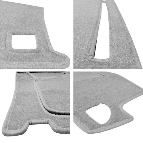 fits 1995 1996 CHEVROLET SILVERADO DASH COVER DASHBOARD PAD USA MADE/ LIGHT GREY - Picture 4 of 5