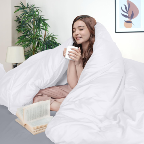 Duvet Cover Queen Size - 1 Duvet Cover with 2 Pillow Shams - 3 Pieces Bedding Du - Picture 3 of 12