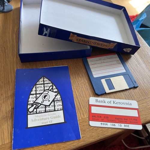 Box und Anleitung nur The Guild of Thieves Atari ST Computerspiel Rainbird - Bild 3 von 6