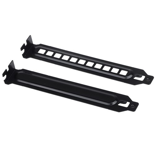 5 pièces châssis de bureau PCI déflecteur fente couvercle plaque lunette à poussière pour ordinateur PC boîtier - Photo 4/13
