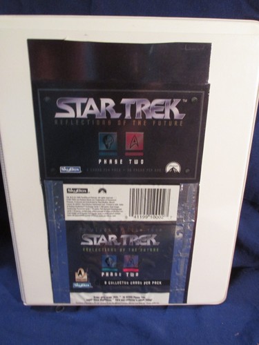 Star Trek 1996 30 aniversario fase 2 conjunto base con envoltura, cuaderno, páginas - Imagen 1 de 10
