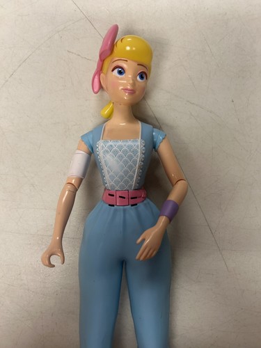 THINKWAY DISNEY TOY STORY 4 MOVIE TALKING 14 INCH BO PEEP DOLL TESTED WORKS EUC - Picture 2 of 5