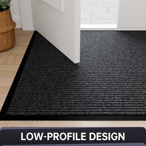 Front Door Mat, 72" x 48" Heavy Duty Indoor Outdoor Entrance Mat for - Bild 5 von 8