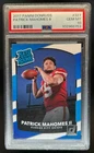 2017 Donruss Patrick Mahomes II Rated Rookie #327 Chiefs PSA 10