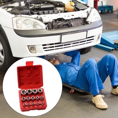 14Pcs E4-E24 Star Socket Set Wrench Head Auto Repair Tool External Star Socket