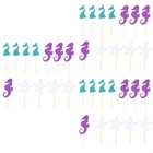  3 Pack Kuchen Topper Dekorationen Ozean Cupcake Tropische Kuchendekorationen