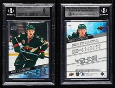 2020-21 Upper Deck Young Guns Kirill Kaprizov #451 BGS 9 MINT Rookie RC