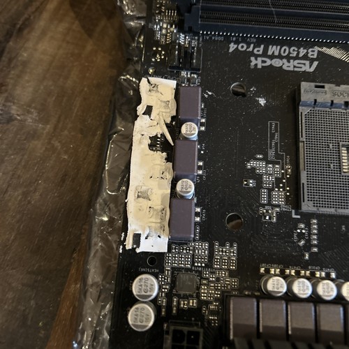 AMD B450 Motherboard ASRock B450M Pro4 AM4 DDR4 for Ryzen 2000/3000/4000/5000 - Imagen 4 de 15