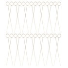  100 Pcs Blumendekorationsset Platzkartenhalter Tischkartenhalter Mit Clip