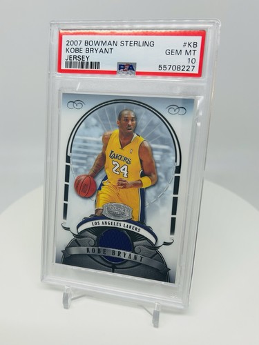 Kobe Bryant [Jersey] #KB 2007 Bowman Sterling card