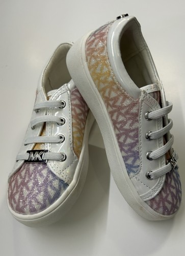 MICHAEL Kors Jóvenes Niñas Jem Milagro Logo Tenis Unicornio - Talla 9 - Imagen 1 de 10