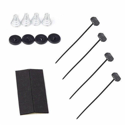 2x Car Black High-Quality Electric Radiator Fan Mounting Set Ties Straps - Picture 17 of 24
