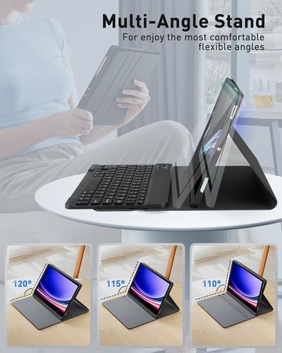 Case Keyboard for Microsoft Surface Pro 11/10/9 13.1 inch - Mouse and Magneti... - Foto 3 di 8