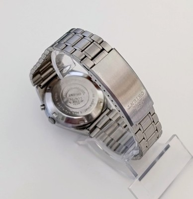 ORIENT マコペプシー Men's Watch Orient 4694 Y 265 Brown Dial Day-Date 3 Stars