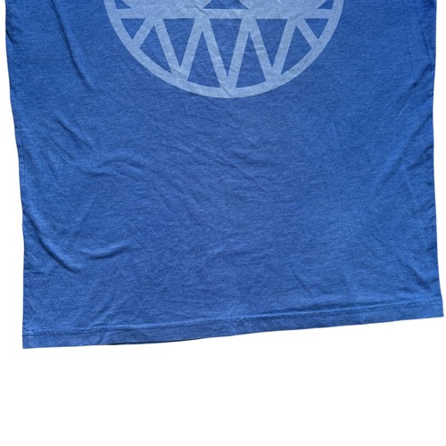 Vintage Radiohead Shirt XL Blue Tour Concert Rock Band Tee Thom Yorke Britpop - Picture 13 of 13