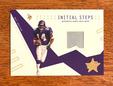 Nate Burleson 2003 R&S Initial Steps Rookie Patch 021/100 Vikings
