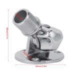 Boat Antenna Base Mount High Hardness 316 Stainless Steel With Thread Head BS