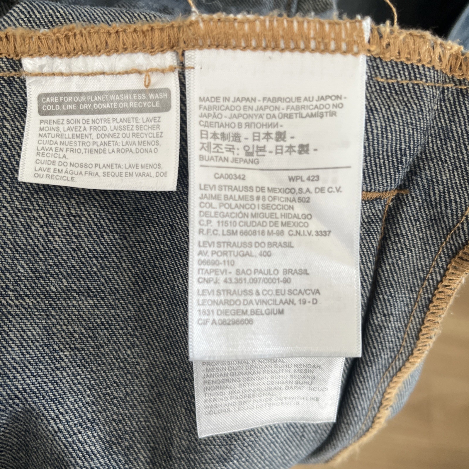 Levi’s Made & Crafted Made In Japan Trucker Jacke… - image 8