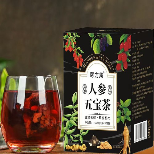 30pcs Ginseng six treasure tea , Kidney tea ,liver tea , red date kidney health - Picture 10 of 16