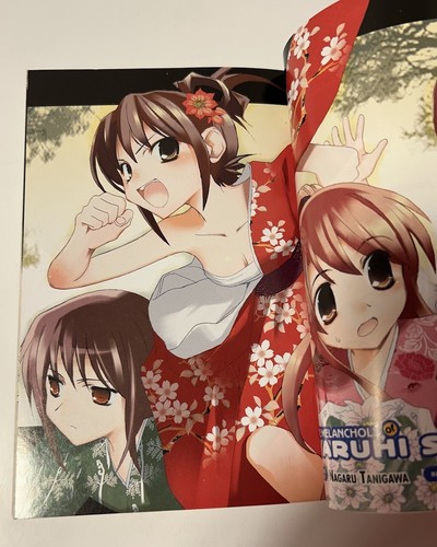 Manga The Melancholy of Haruhi Suzumiya Vol 1-4 ¡En buen estado! - Imagen 10 de 22