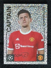2021-22 Topps Merlin's Heritage 97 UCL Captain Harry Maguire #111 0to2