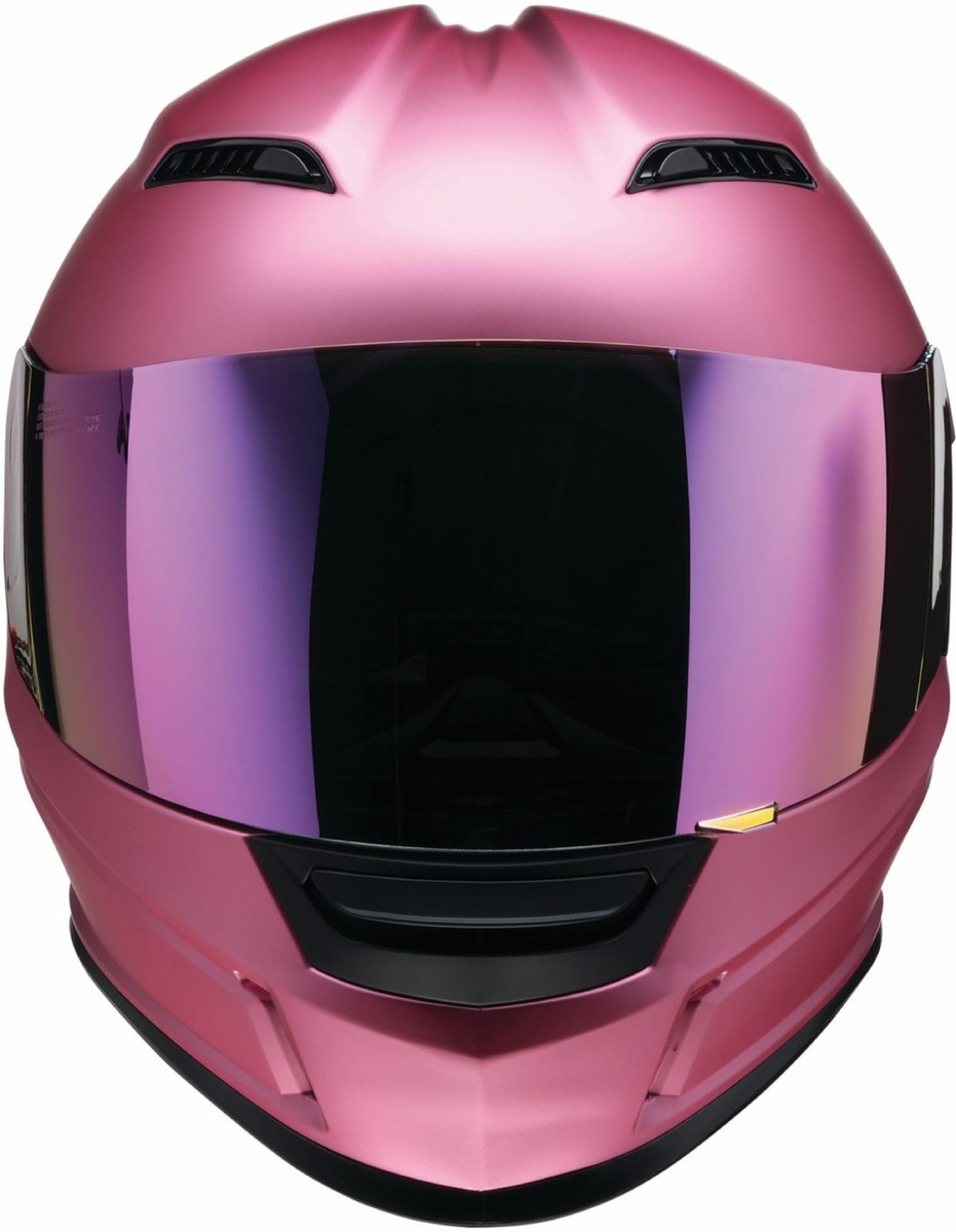 Z1R Jackal Satin Motorcycle Helmet Pink | eBay