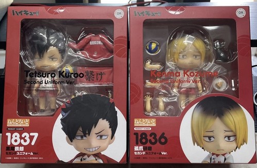 Nendoroid: Kenma Kozume 1836 UND Tetsuro Kuroo 1837, 2. Uniform USA VERKÄUFER