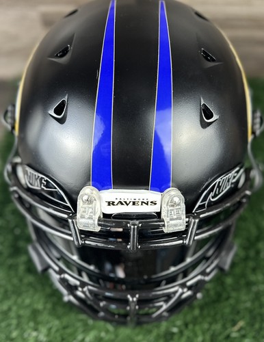 Baltimore Ravens Schutt Full Size Custom Football Helmet Adult Large - Picture 6 of 7