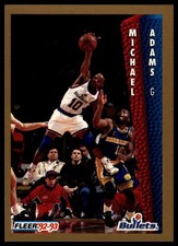 1992-93 Fleer #228 Michael Adams